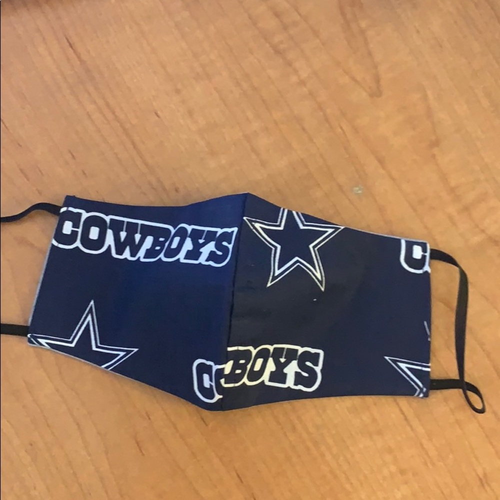 NFL Dallas Cowboys Face Mask Handmade Breathable